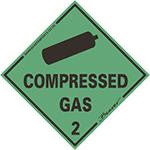 'Compressed Gas' vehicle tag - Beaver - Aquaholics Dive Centre, Shop and Sea Safari