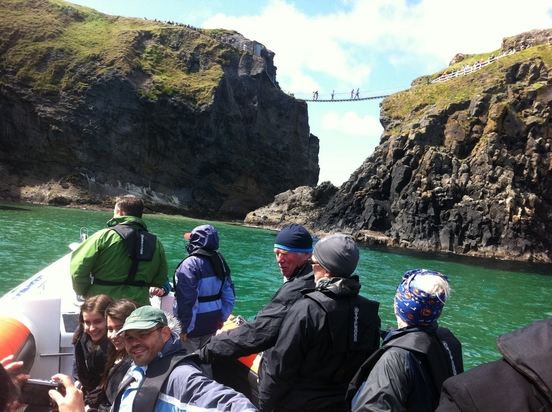 Carrick-a-Rede Rope Bridge (with optional swim) boat trip from Ballycastle
